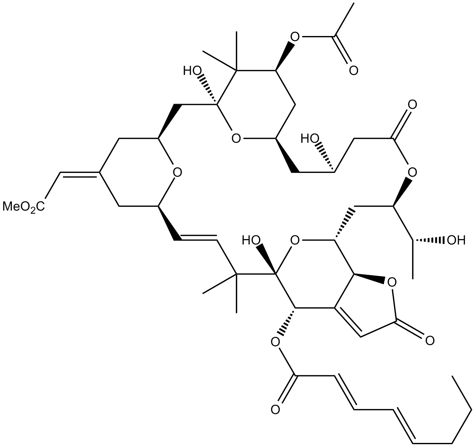 Bryostatin 3  Chemical Structure