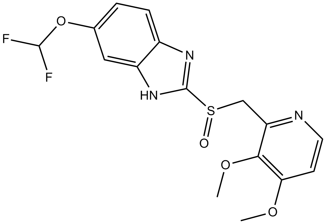 Pantoprazole Chemical Structure