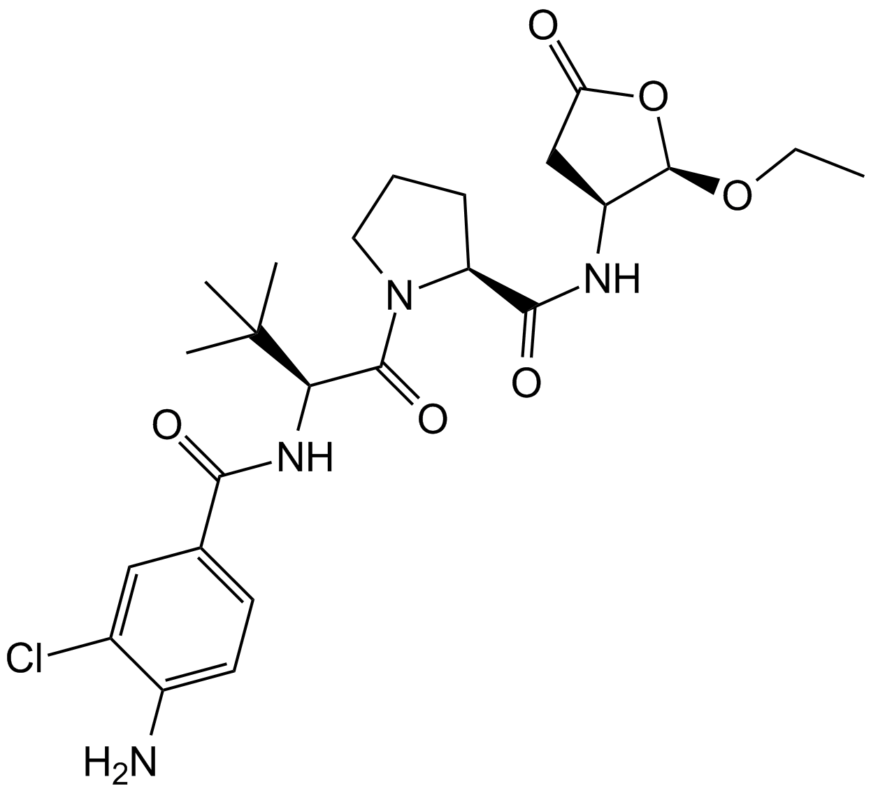 VX-765  Chemical Structure