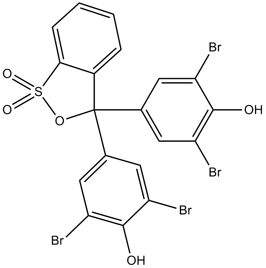 Bromophenol Blue 化学構造