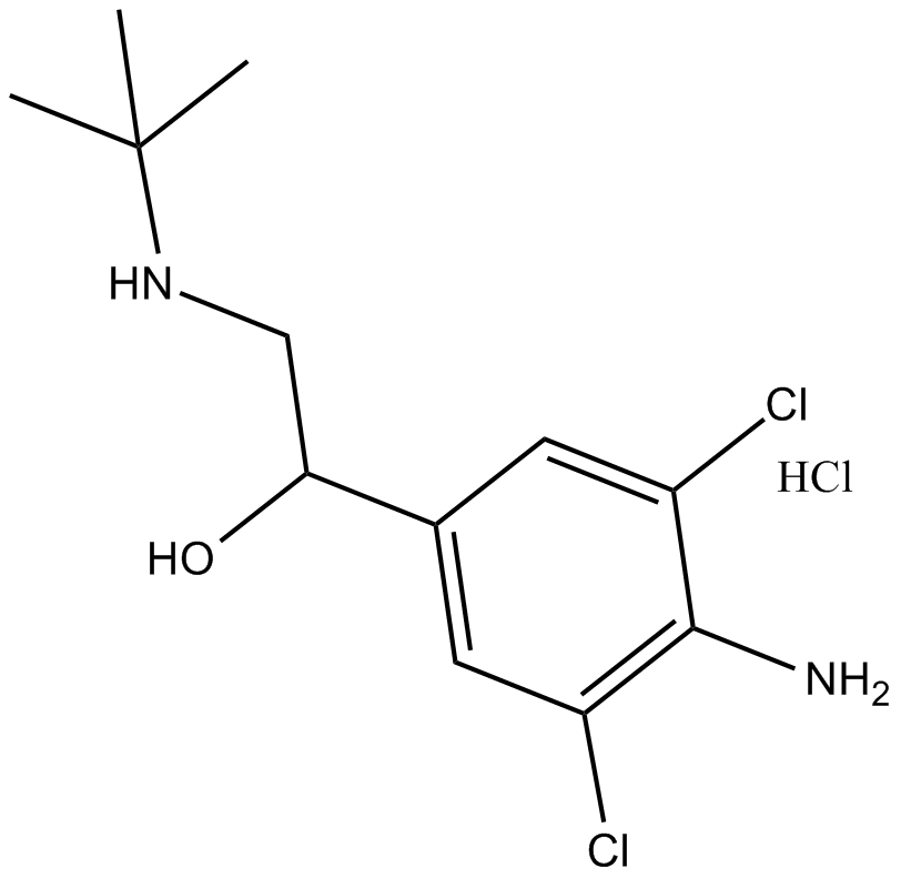 Clenbuterol (hydrochloride)  Chemical Structure