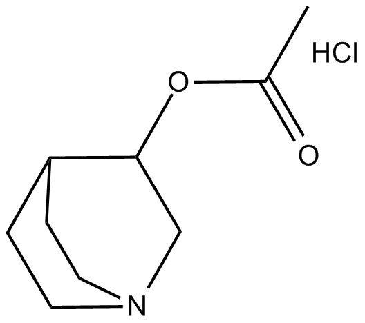 Aceclidine (hydrochloride) Chemische Struktur