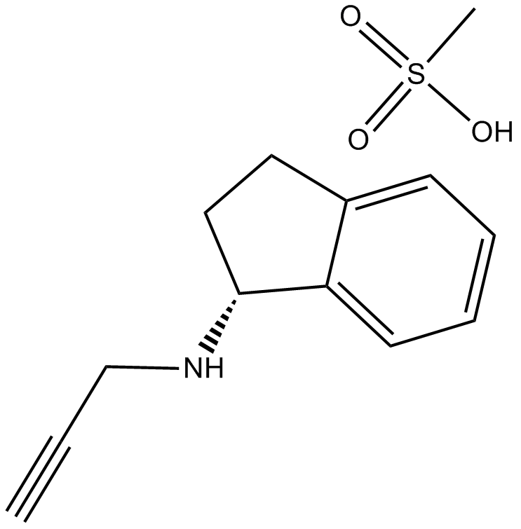 Rasagiline Mesylate  Chemical Structure