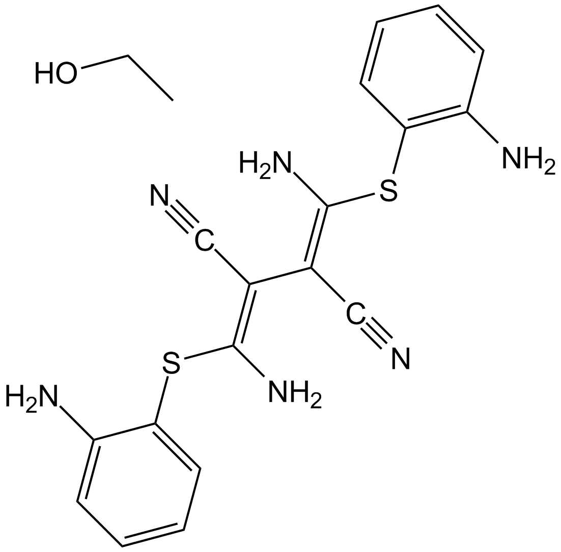 U0126-EtOH 化学構造