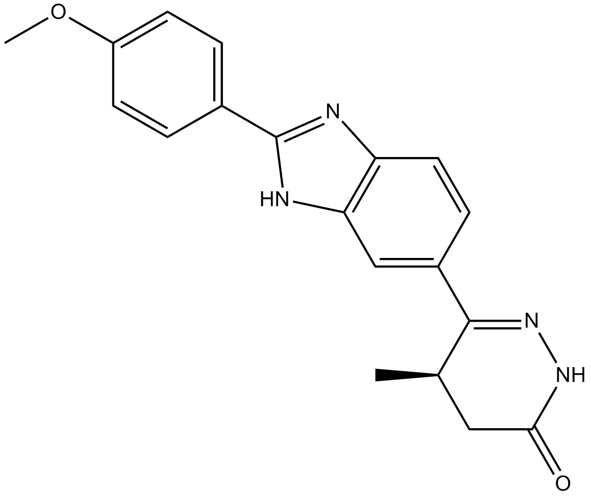 Pimobendan 化学構造