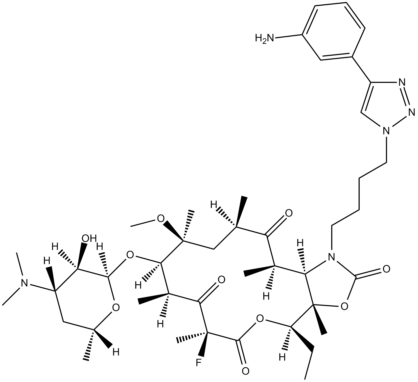 Solithromycin Chemische Struktur