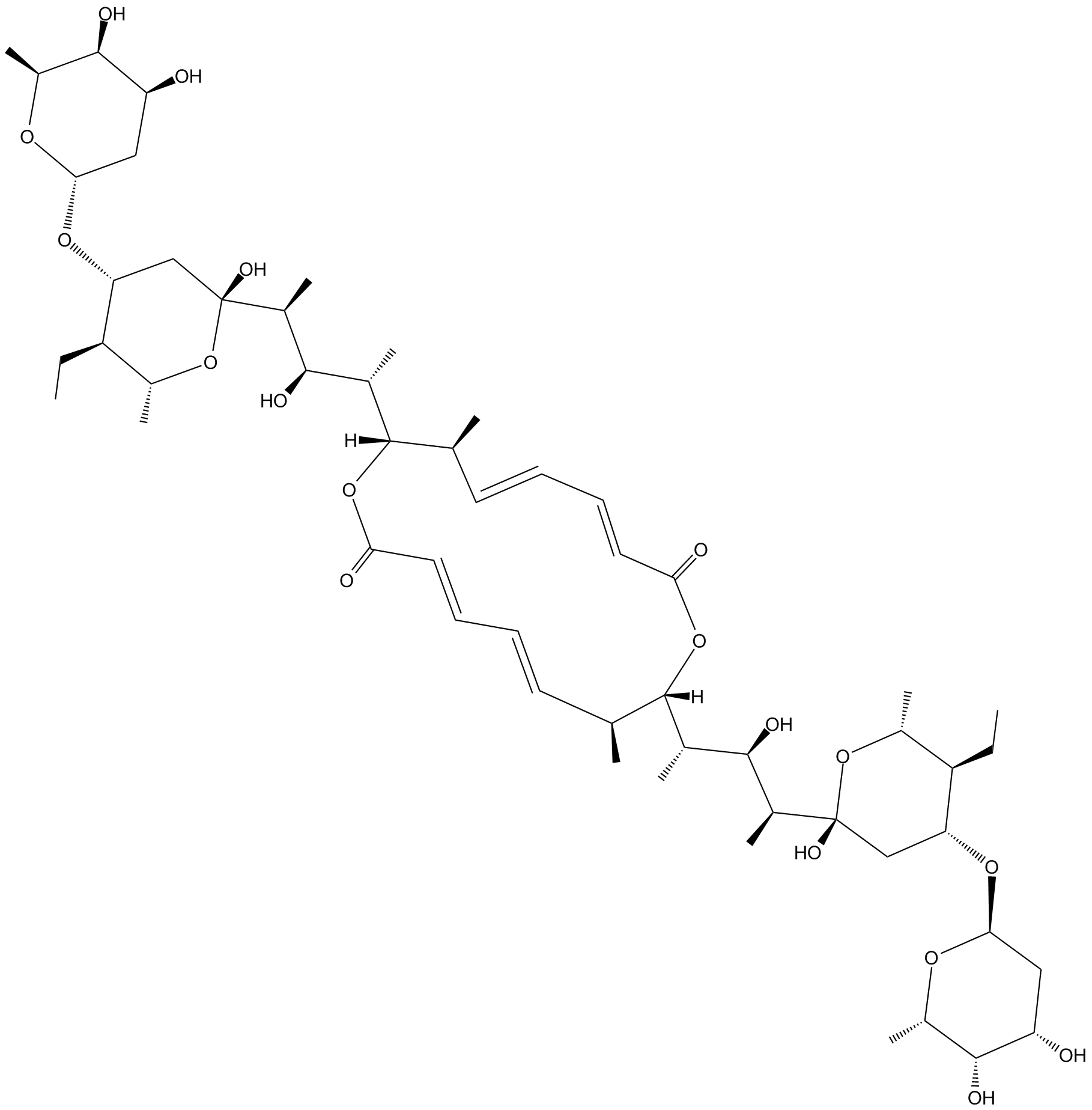 Elaiophylin Chemische Struktur