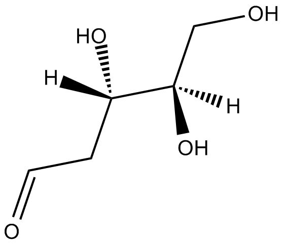 2-Deoxy-D-ribose 化学構造