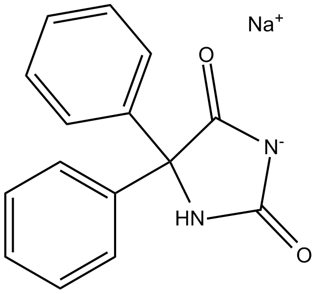 Phenytoin sodium Chemische Struktur