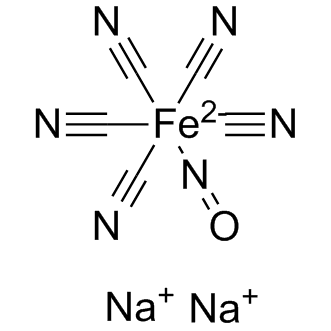 Sodium Nitroprusside 化学構造