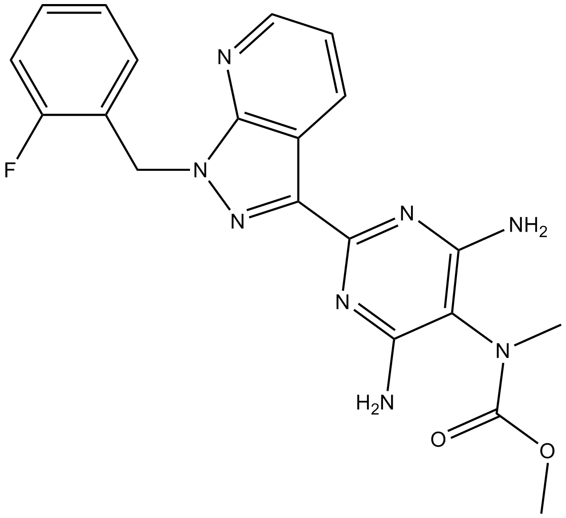 Riociguat  Chemical Structure