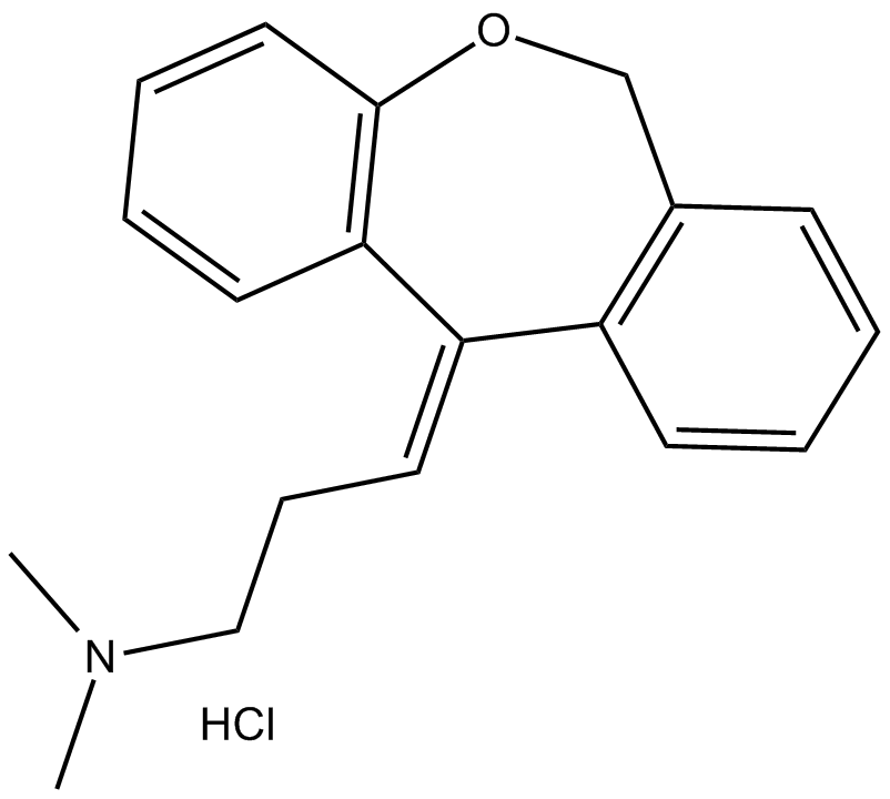 Doxepin (hydrochloride)  Chemical Structure