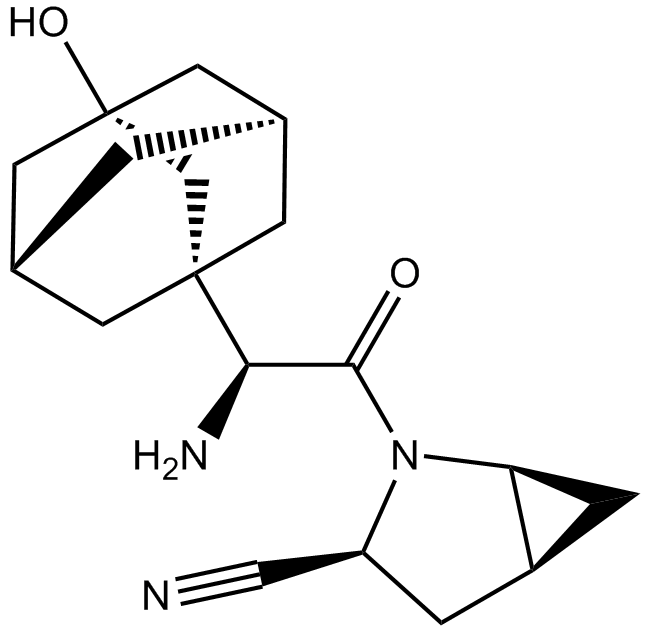Saxagliptin  Chemical Structure
