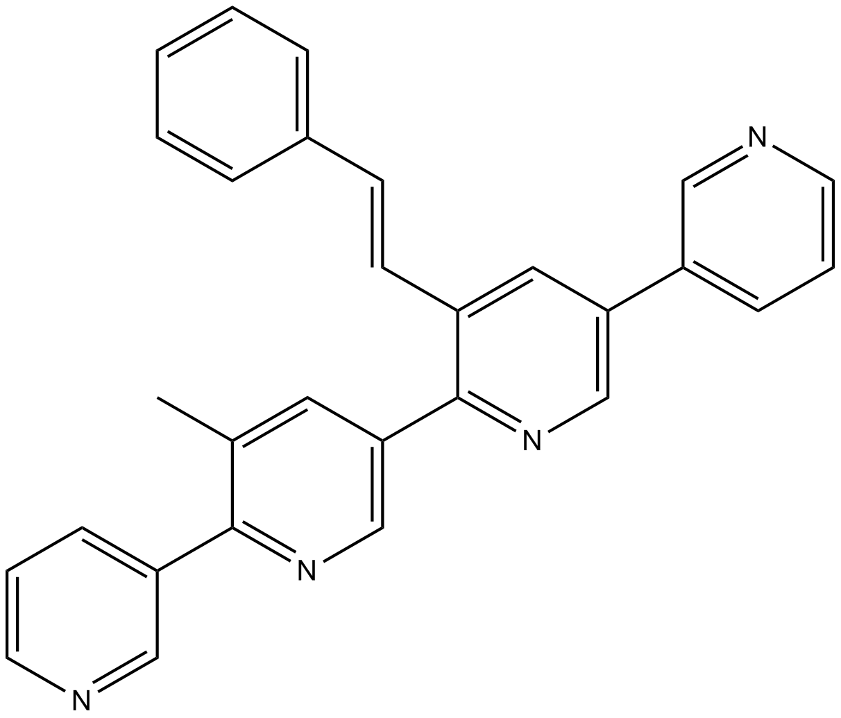 Pyridoclax 化学構造