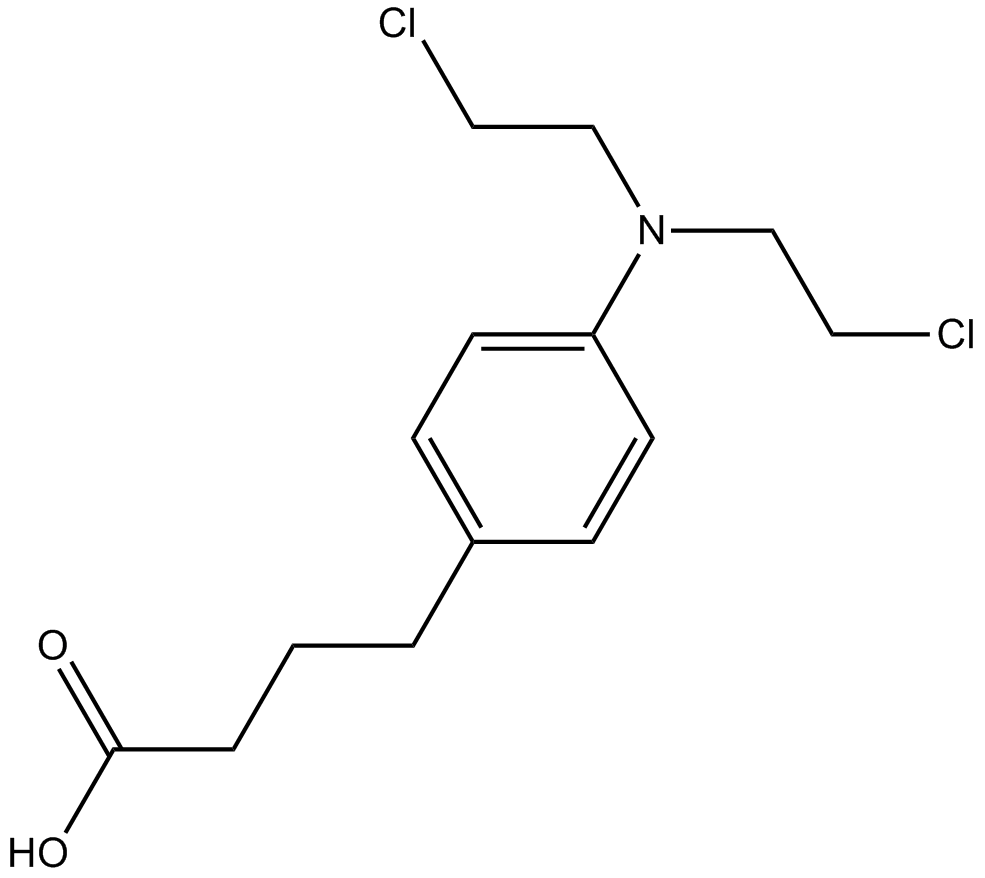 Chlorambucil 化学構造