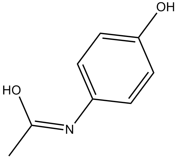 Acetaminophen  Chemical Structure