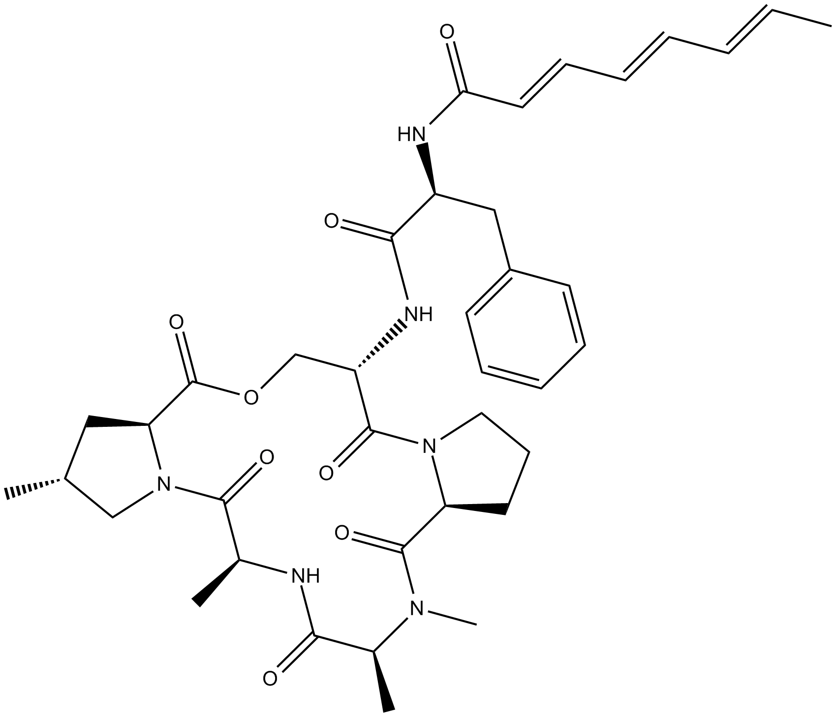 A-54556A  Chemical Structure