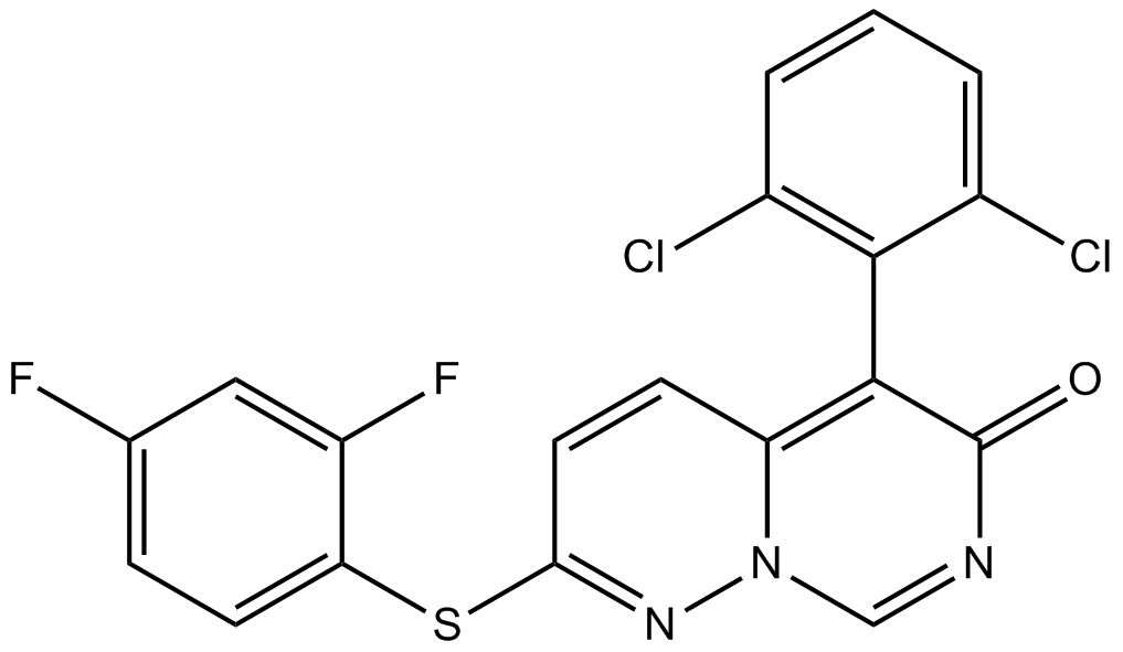 VX-745 化学構造