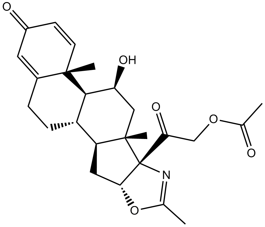 Deflazacort  Chemical Structure