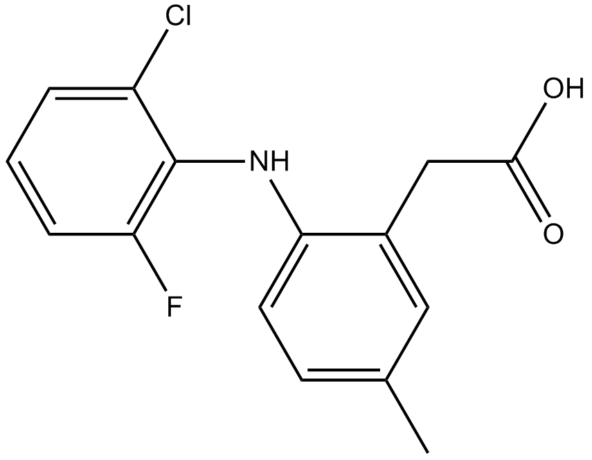 Lumiracoxib  Chemical Structure