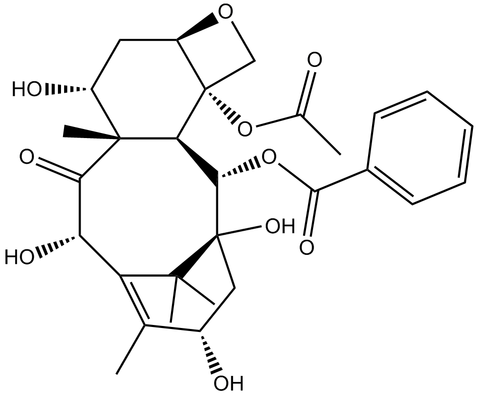 10-DAB (10-Deacetylbaccatin)  Chemical Structure