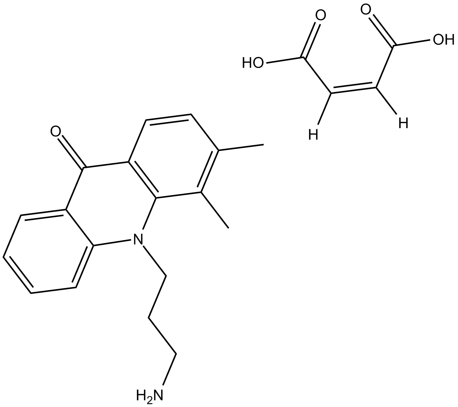 ER 27319 maleate Chemische Struktur