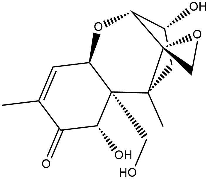 Deoxynivalenol التركيب الكيميائي