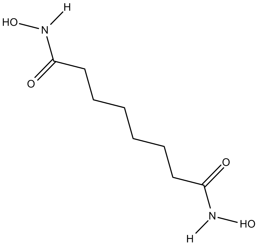 Suberohydroxamic Acid  Chemical Structure