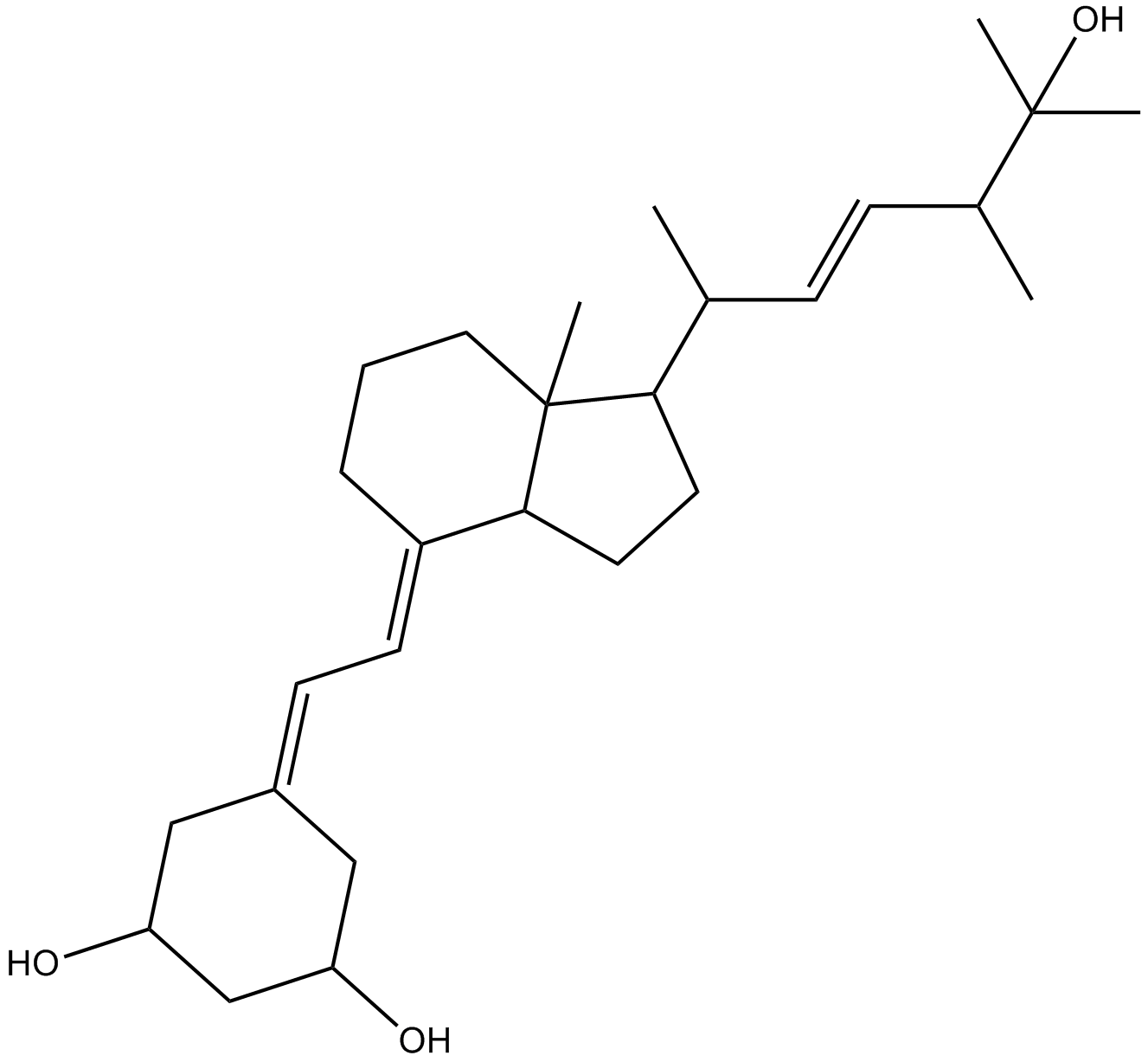 Paricalcitol Chemische Struktur
