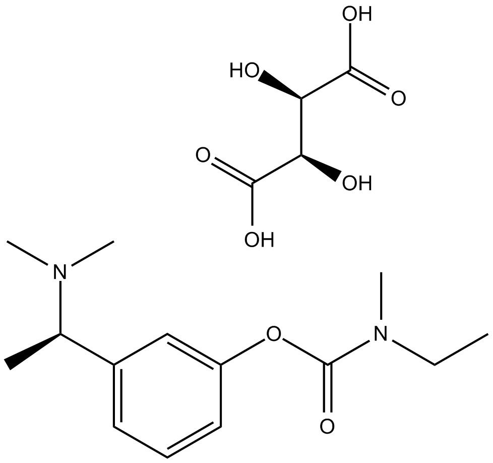 Rivastigmine Tartrate  Chemical Structure