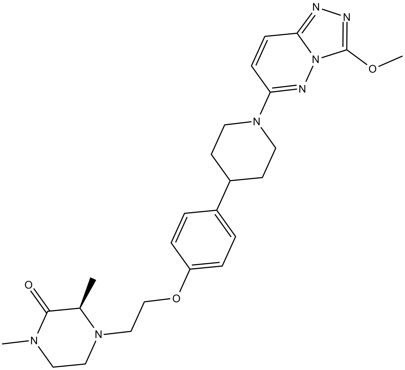 AZD 5153 化学構造