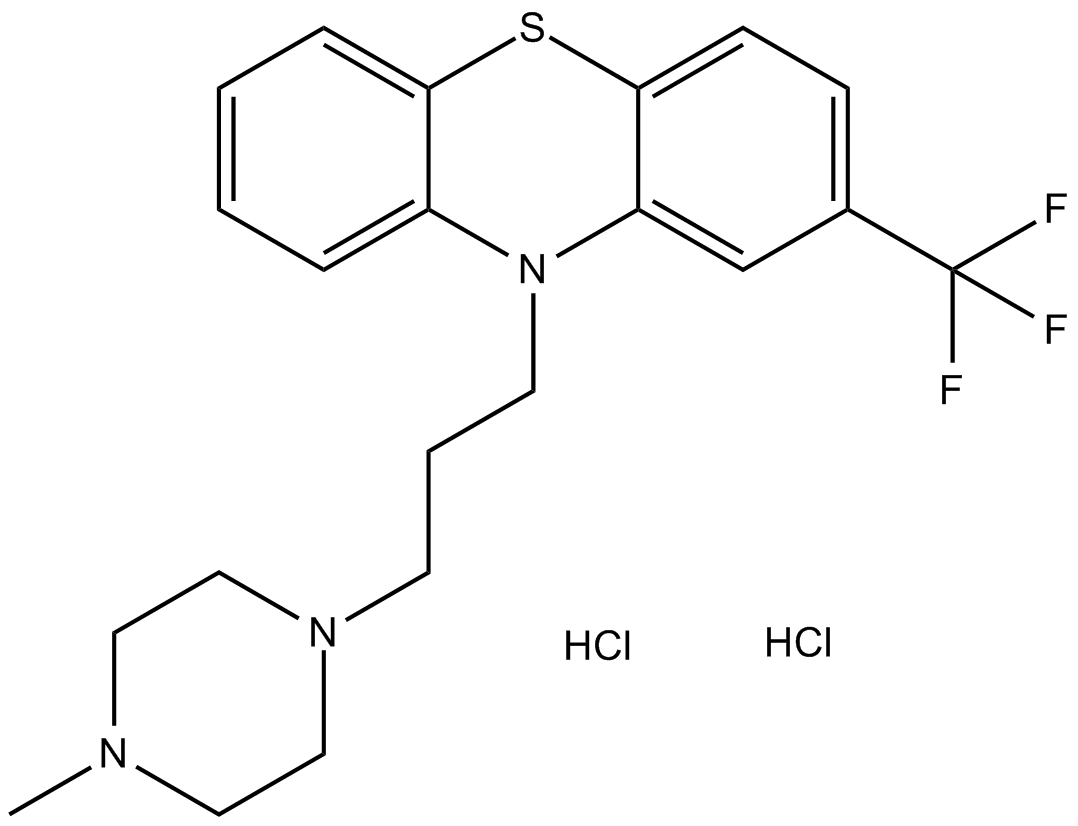 Trifluoperazine 2HCl  Chemical Structure