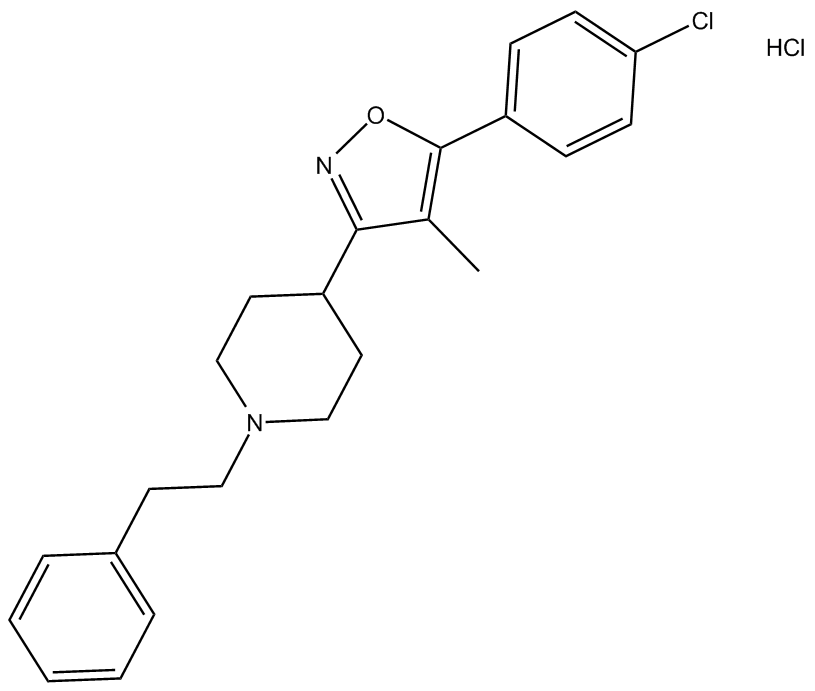 L-741,742 hydrochloride Chemical Structure