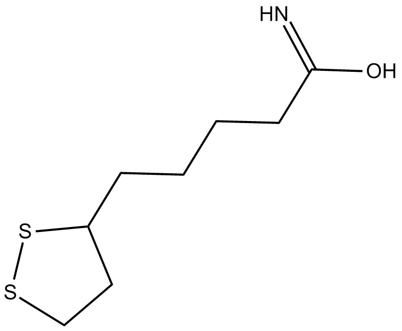 Lipoamide Chemical Structure