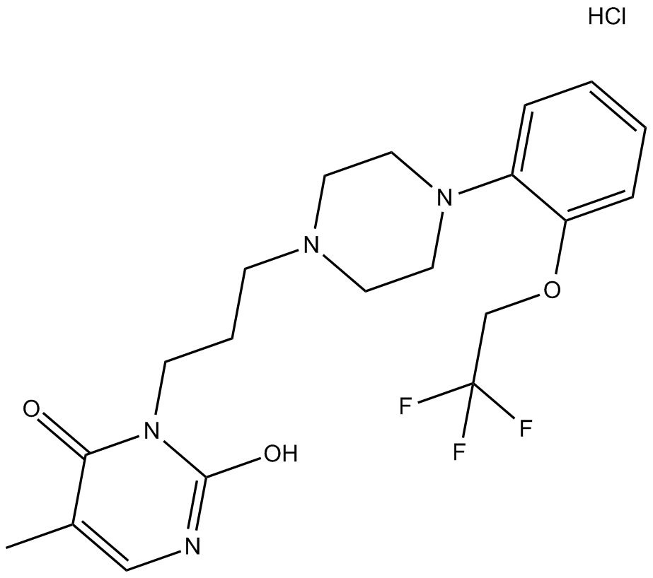 RS 100329 hydrochloride  Chemical Structure