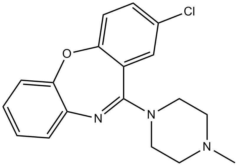 Loxapine Chemische Struktur
