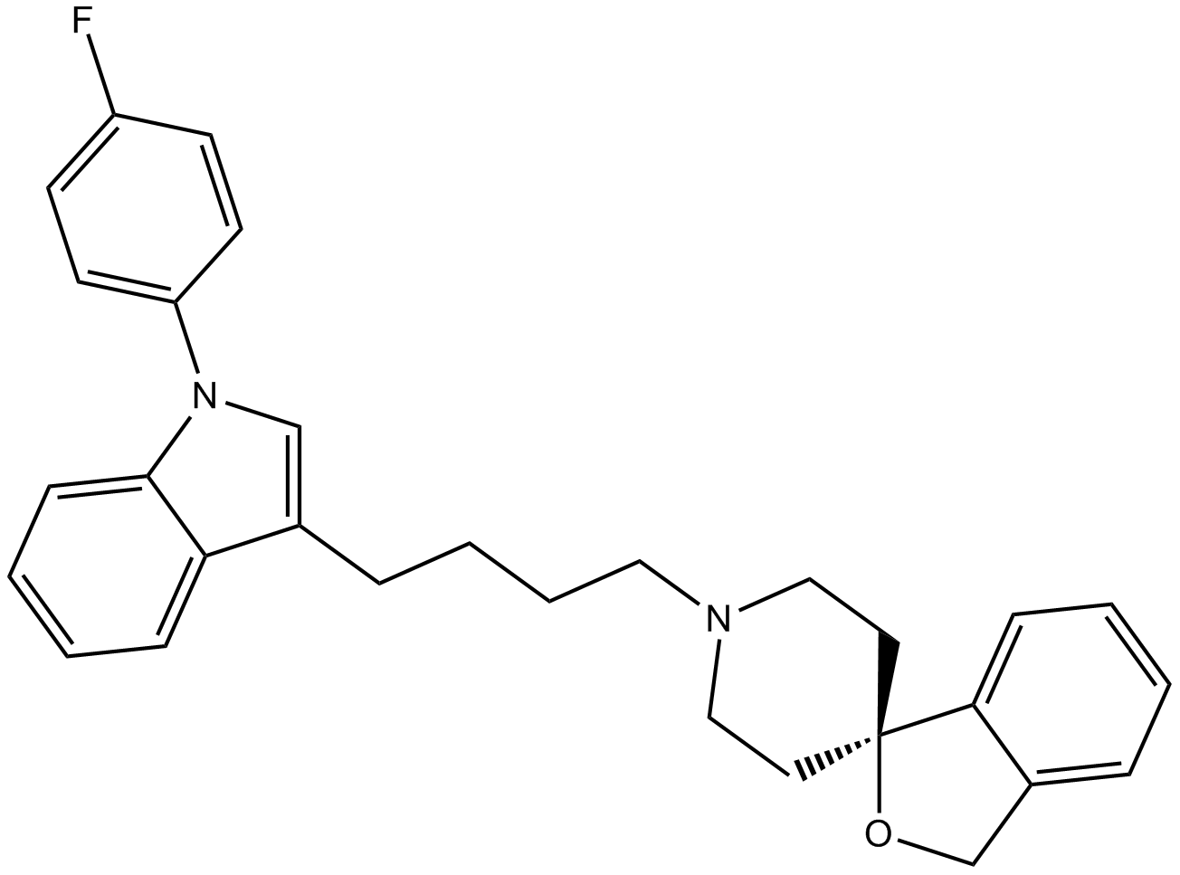 Siramesine Chemische Struktur