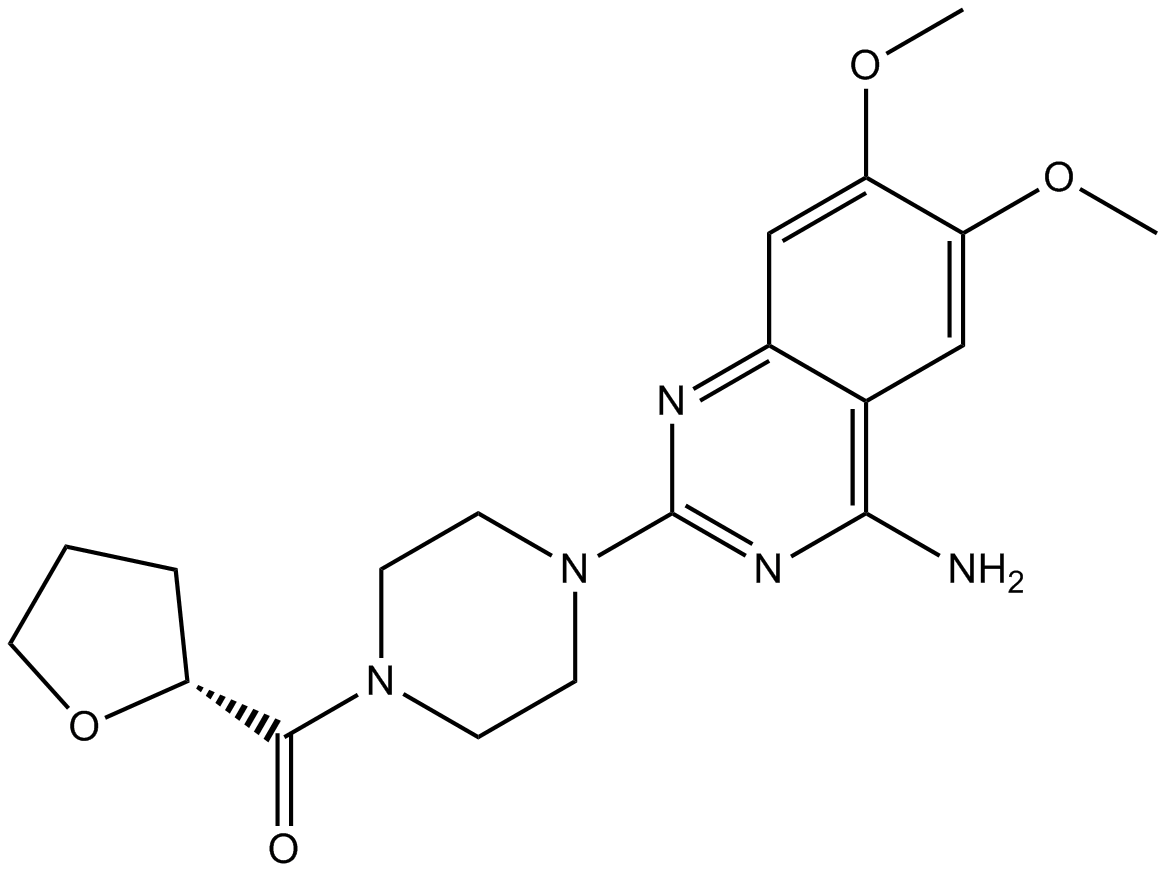 Terazosin Chemische Struktur