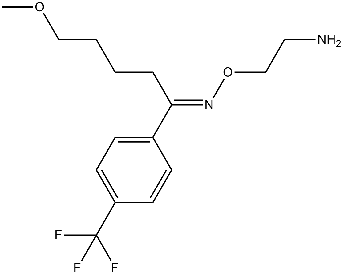 Fluvoxamine  Chemical Structure