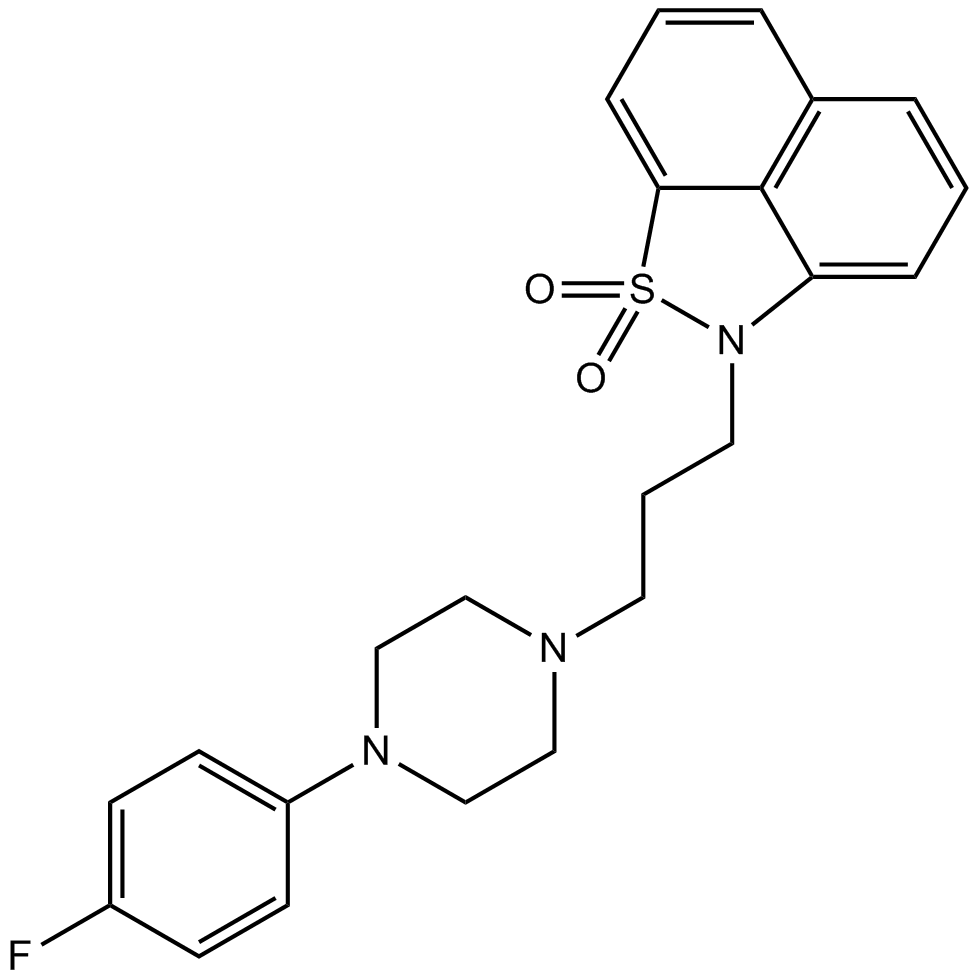 Fananserin Chemische Struktur