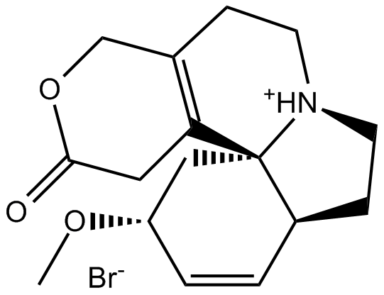 Dihydro-β-erythroidine hydrobromide  Chemical Structure