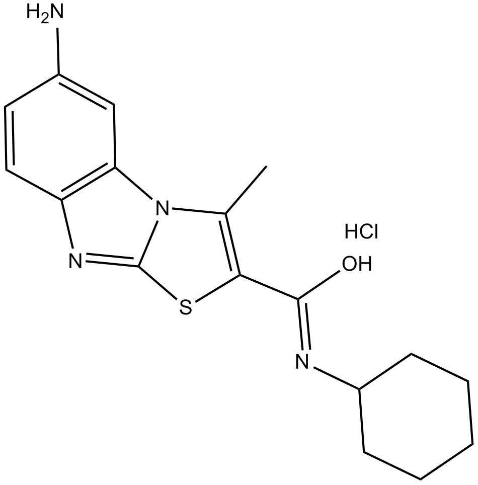 Desmethyl-YM 298198 化学構造