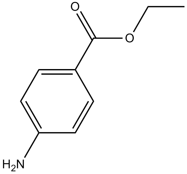 Benzocaine  Chemical Structure