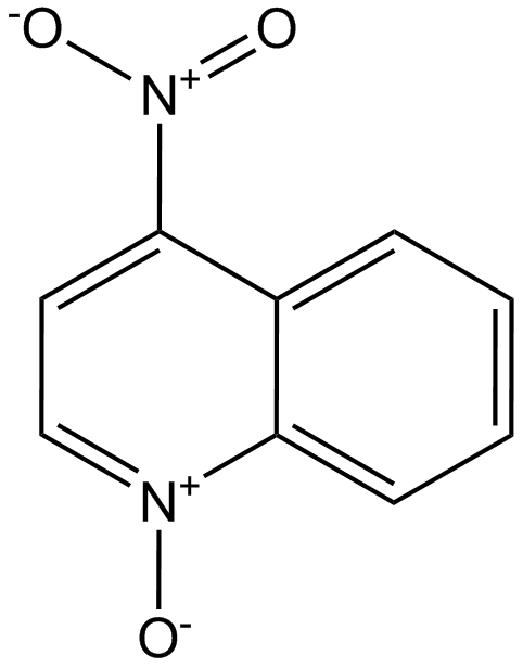 4-Nitroquinoline N-oxide Chemical Structure