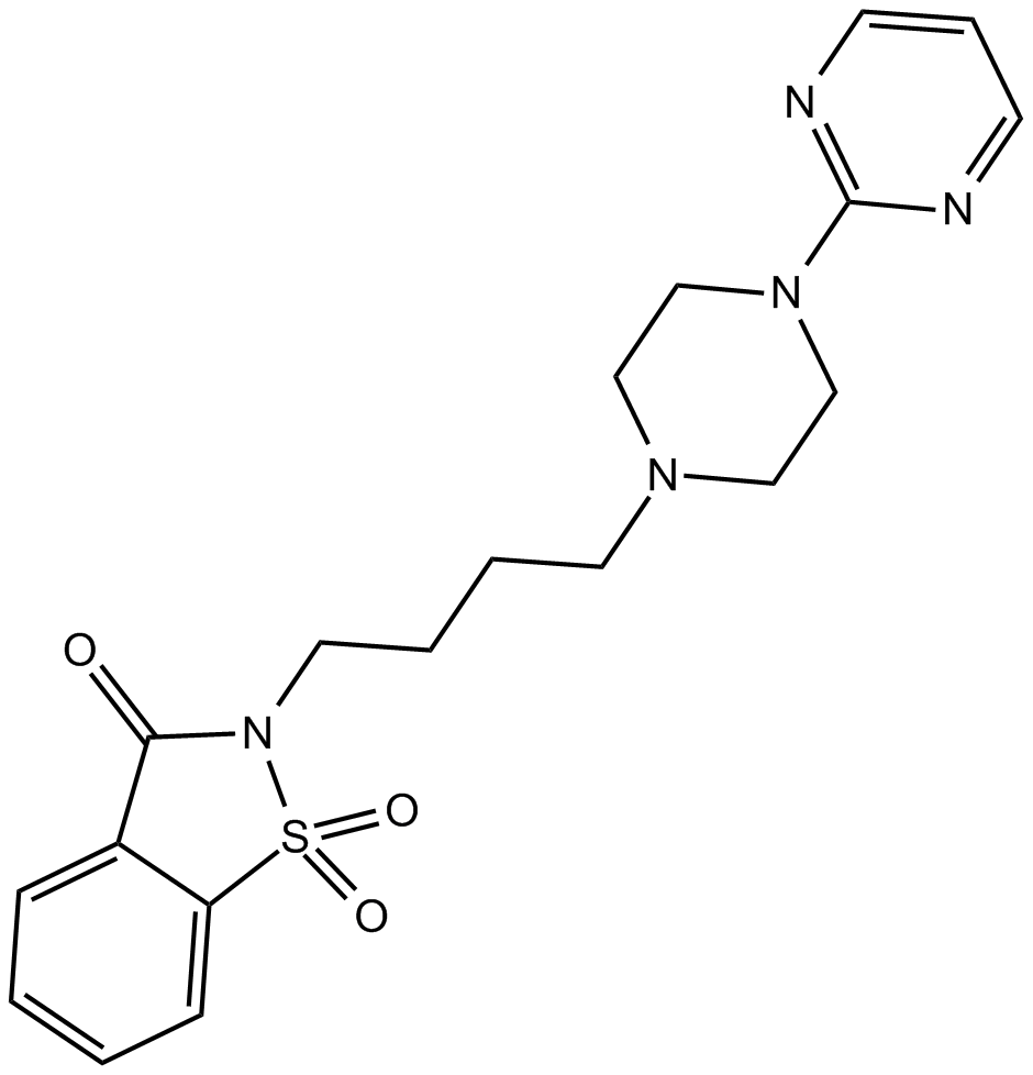 Ipsapirone 化学構造