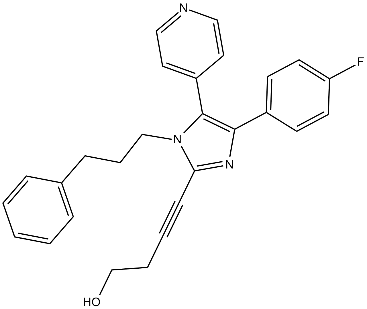 RWJ 67657 Chemische Struktur