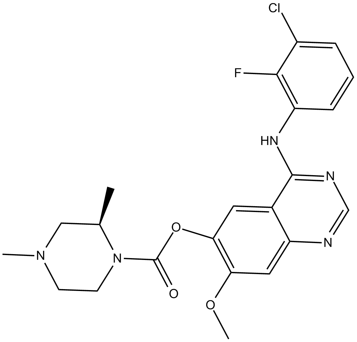 AZD3759  Chemical Structure