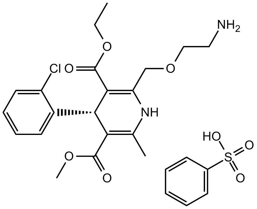 Amlodipine Besylate Chemische Struktur