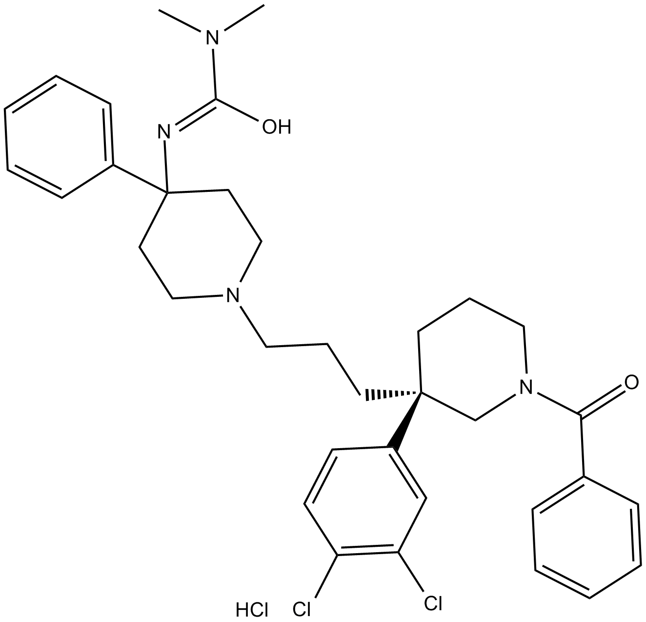 SSR 146977 hydrochloride Chemische Struktur