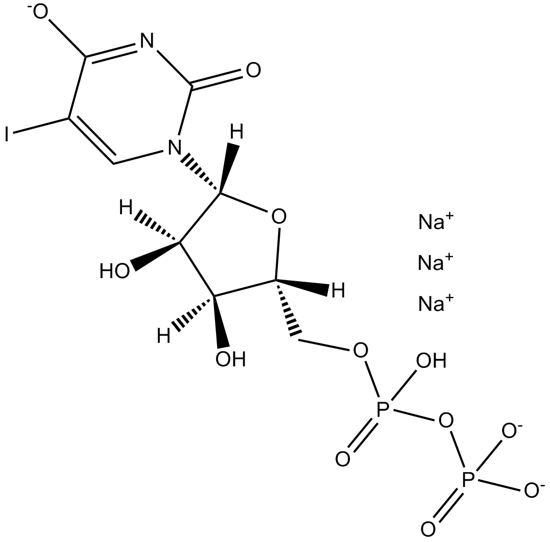 MRS 2693 trisodium salt 化学構造